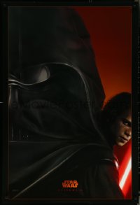 5z0560 REVENGE OF THE SITH style A teaser DS 1sh 2005 Star Wars Episode III, great image of Darth Vader!