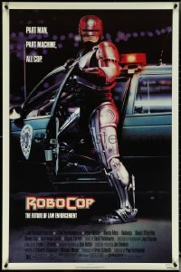 5z0564 ROBOCOP 1sh 1988 Paul Verhoeven, full-length cyborg police Peter Weller by Mike Bryan!