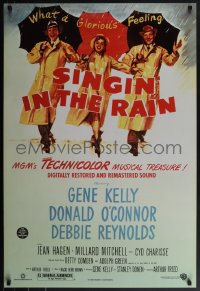 5z0586 SINGIN' IN THE RAIN DS 1sh R2000 Gene Kelly, Donald O'Connor, Debbie Reynolds, classic!