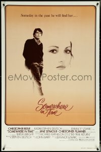 5z0592 SOMEWHERE IN TIME 1sh 1980 Christopher Reeve, art of Jane Seymour, cult classic!