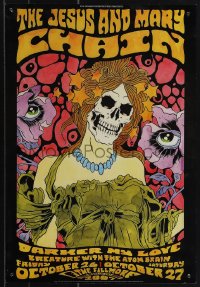 5z0792 JESUS & MARY CHAIN 13x19 music poster 2007 Fillmore, art by Alan Forbes!