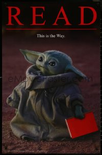 5z0160 MANDALORIAN 22x34 special poster 2020 tribute image of The Child Baby Yoda Grogu, the Way!