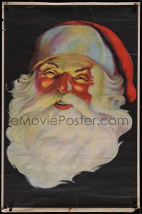 5z0163 SANTA CLAUS 27x41 special poster 1936 close-up art of the most famous Christmas icon, rare!