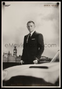 5z0824 SKYFALL IMAX 14x20 special poster 2012 image of Daniel Craig as Bond, newest 007!