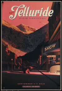 5z0783 TELLURIDE FILM FESTIVAL 16x24 film festival poster 1993 art by Laurent Durieux!