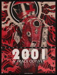 6a0808 2001: A SPACE ODYSSEY artist's proof 18x24 art print 2019 art by Nikita Kaun, regular edition!