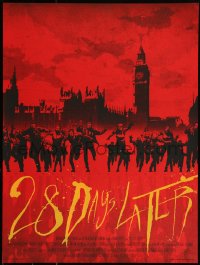 6a0811 28 DAYS LATER #79/180 18x24 art print 2011 Mondo, Charlie Adlard, regular edition!