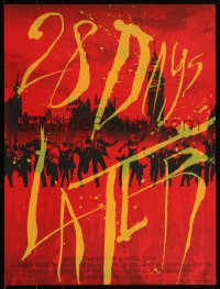 6a0812 28 DAYS LATER #15/85 18x24 art print 2011 Mondo, Charlie Adlard, variant edition!