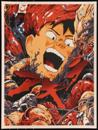 6a0813 AKIRA signed #100/100 18x24 art print 2018 by Joshua Budich, That's Mr. Kaneda to You, Punk!