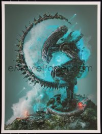 6a0820 Alien #103/125 18x24 art print 2023 The Derelicts of the Exodus, regular edition, Spizak!