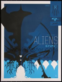 6a0821 ALIENS signed #72/86 18x24 art print 2016 by Tom Whalen, regular edition!