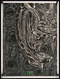 6a0823 ALIENS signed #61/86 18x24 art print 2011 by Danny Miller, Warrior edition!