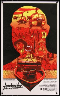 6a1112 APOCALYPSE NOW signed #169/250 16x26 art print 2011 by Tim Doyle, Astor Theatre, red edition!