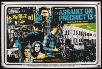 6a0090 ASSAULT ON PRECINCT 13 signed #11/50 24x36 art print 2011 by James Rheem Davis, regular!