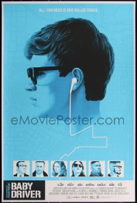 6a0104 BABY DRIVER #120/125 24x36 art print 2017 Mondo, Phantom City Creative, variant edition!