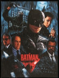 6a0835 BATMAN #79/100 18x24 art print 2022 montage art by Sam Gilbey, regular edition!