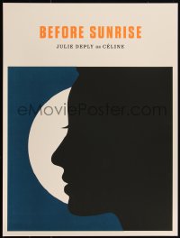 6a0845 BEFORE SUNRISE #21/150 18x24 art print 2016 Mondo, great moon & profile art by Jason Munn!