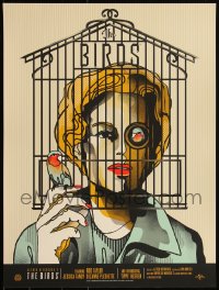 6a0849 BIRDS #139/150 18x24 art print 2016 Mondo, creepy art by We Buy Your Kids, first edition!