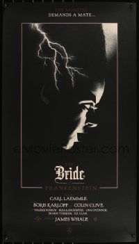 6a0696 BRIDE OF FRANKENSTEIN #387/480 20x36 art print 2012 Mondo, art by Olly Moss, first edition!