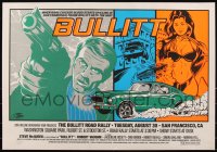 6a0675 BULLITT signed 21x30 art print 2005 by artist Greg 'Stainboy' Reinel, Alamo Drafthouse!