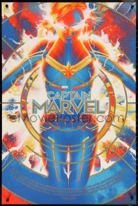 6a0166 CAPTAIN MARVEL #1505/1725 24x36 art print 2019 Mondo, Matt Taylor, regular edition!