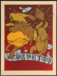 6a0868 CHRISTMAS STORY signed #351/420 18x24 art print 2007 by Jay Ryan, Mondo, Alamo, 1st ed.!