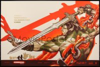 6a0182 CONAN THE BARBARIAN signed #105/450 24x36 art print 2013 by Martin Ansin, Mondo, variant ed.!