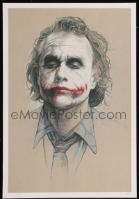 6a1131 DARK KNIGHT #121/150 13x19 art print 2019 Grzegorz 'Gabz' Domaradzki, Ledger as The Joker!