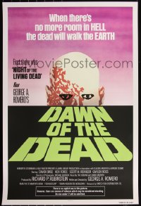 6a0197 DAWN OF THE DEAD #16/150 24x36 art print 2023 Powers & Edmiston art, GID variant screenprint!