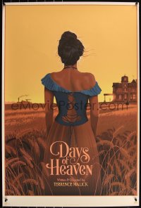 6a0199 DAYS OF HEAVEN #44/325 24x36 art print 2016 Mondo, art by Laurent Durieux, regular edition!