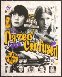 6a1058 DAZED & CONFUSED #38/40 16x20 art print 2022 art by Rucking Fotten, foil edition!