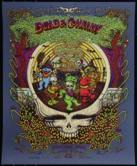 6a1036 DEAD & COMPANY #153/600 18x22 art print 2021 art by Marq Spusta, Sapphire variant edition!