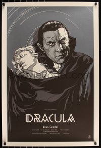 6a0215 DRACULA #19/22 artist's proof 24x36 art print 2011 Mondo, Lugosi by Ansin, variant edition!