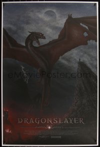 6a0216 DRAGONSLAYER #289/325 24x36 art print 2012 Mondo, art by JC Richard, first edition!