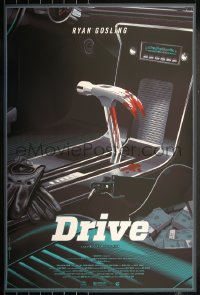 6a0222 DRIVE #157/200 24x36 art print 2022 art by Laurent Durieux, chrome edition!