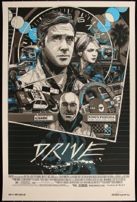 6a0219 DRIVE signed #44/250 24x36 art print 2013 Mondo, c/u art by Tyler Stout, variant edition!