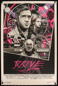 6a0223 DRIVE signed #168/585 24x36 art print 2013 Mondo, c/u art by Tyler Stout, regular edition!