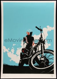 6a1158 EASY RIDER signed #27/30 12x17 art print 2012 by Matt Taylor, motorcycle art!