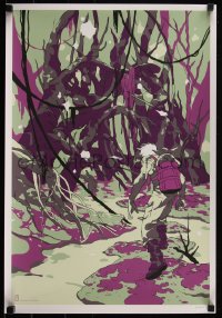 6a1052 EMPIRE STRIKES BACK #213/350 17x25 art print 2010 Mondo, Hanuka, Father: Encounter on Dagobah!