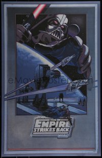 6a0805 EMPIRE STRIKES BACK #120/150 18x28 art print 2021 Noble, Empire Revisited, screenprint ed.!