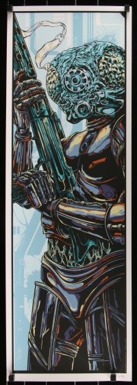 6a0751 EMPIRE STRIKES BACK #182/425 12x36 art print 2010 Mondo, art by Ken Taylor, 4-Lom!