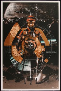 6a0247 ENDER'S GAME #19/160 24x36 art print 2013 Mondo, Martin Ansin, variant edition!