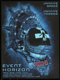 6a0886 EVENT HORIZON #42/125 18x24 art print 2021 creepy blacklight art by Mark Richards!