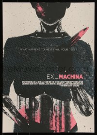 6a1046 EX MACHINA #31/50 17x24 art print 2010 great blacklight art by Felix Tindall!