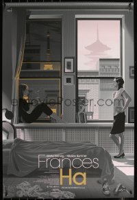 6a0275 FRANCES HA #80/220 24x36 art print 2021 Mondo, art by Laurent Durieux!