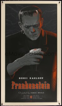 6a0680 FRANKENSTEIN #90/375 21x36 art print 2012 Durieux, Universal Mondo Monsters, 1st edt.!