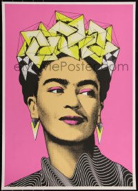 6a0788 FRIDA KAHLO signed #35/65 20x28 art print 2022 by Kalkas, his 'Frida Diamante'!