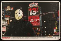 6a0285 FRIDAY THE 13th PART VIII 24x36 art print 2015 Jason in New York by Matt Ryan Tobin, Tourist!