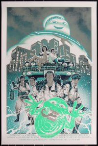 6a0296 GHOSTBUSTERS #19/45 24x36 art print 2019 art by Francis Manapul, regular edition!