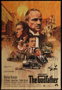 6a0302 GODFATHER #17/20 artist's proof 24x36 art print 2022 art by Paul Mann, regular screenprint!